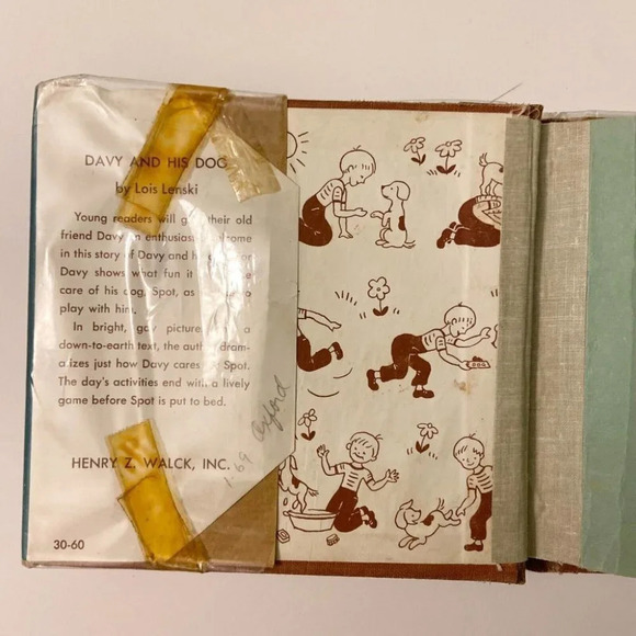 Vintage 1964 Jerry and Dr Dave and Davy and his Dog Childrens Books - Picture 8 of 12